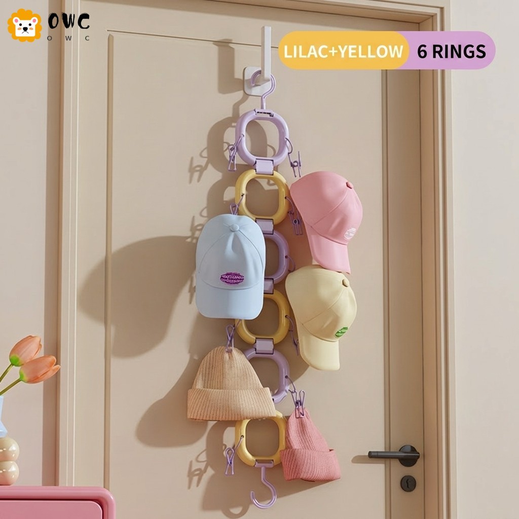 Peaked Cap Storage Rack - ที่จัดระเบียบแบบแขวนอเนกประสงค์สําหรับตู้เสื้อผ้า