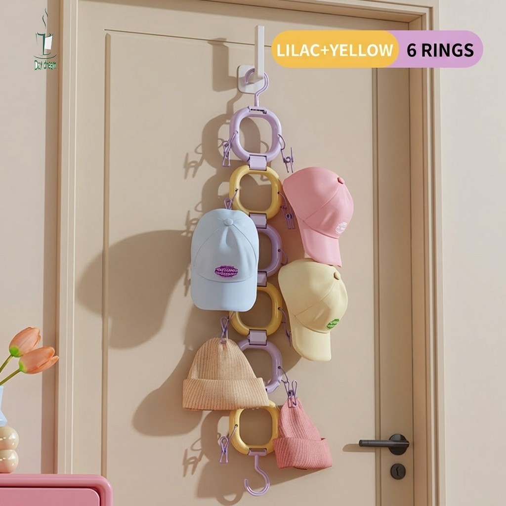 Peaked Cap Storage Rack - ที่จัดระเบียบแบบแขวนอเนกประสงค์สําหรับตู้เสื้อผ้า