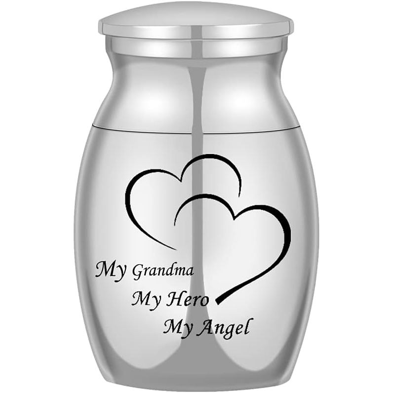 COCO Park Big-Sized Cremation เครื่องประดับ Urns สําหรับขี้เถ้ามนุษย์ผู้ถือ Funeral Memorial Keepsak