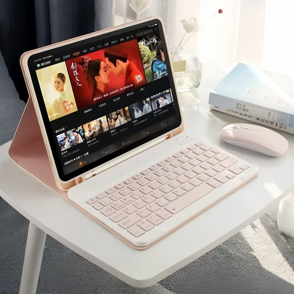 เคสคีย์บอร์ดแท็บเล็ต เคสคีย์บอร์ด keyboard เคส Samsung Galaxy Tab S8 S9 FE Plus S9 FE S9 Galaxy Tab 