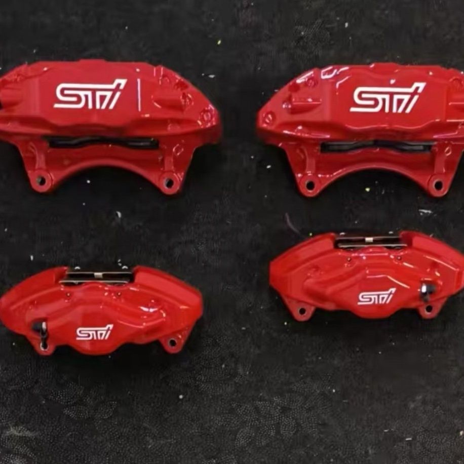 คาลิปเปอร์เบรก STI หน้า 4 สูบ หลัง 2 สูบ สำหรับทุกรุ่น Subaru Forester ชุดแต่งประสิทธิภาพสูง