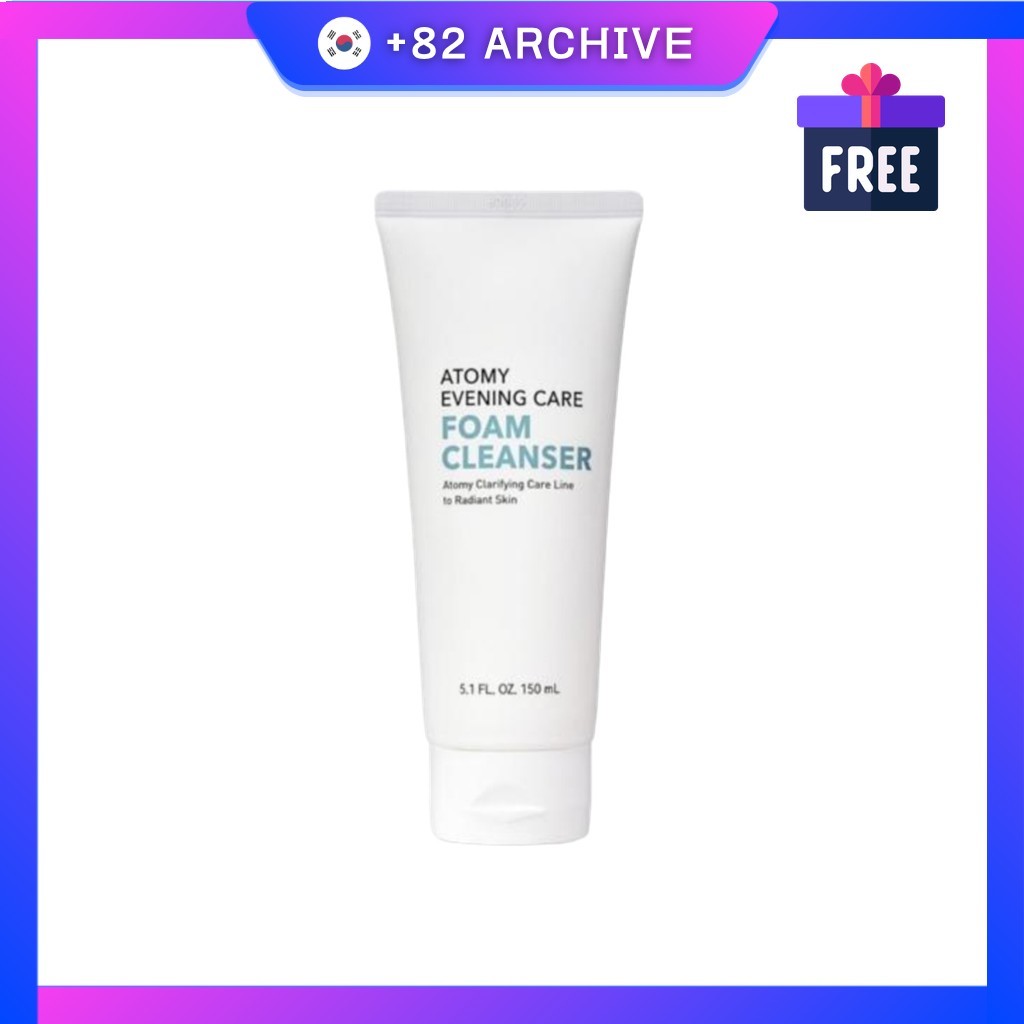 [atomy] Evening Care Foam Cleanser, 150ml, 1pc / Korean Foam Cleanser / Makeup Remover / ของแท้ 100%