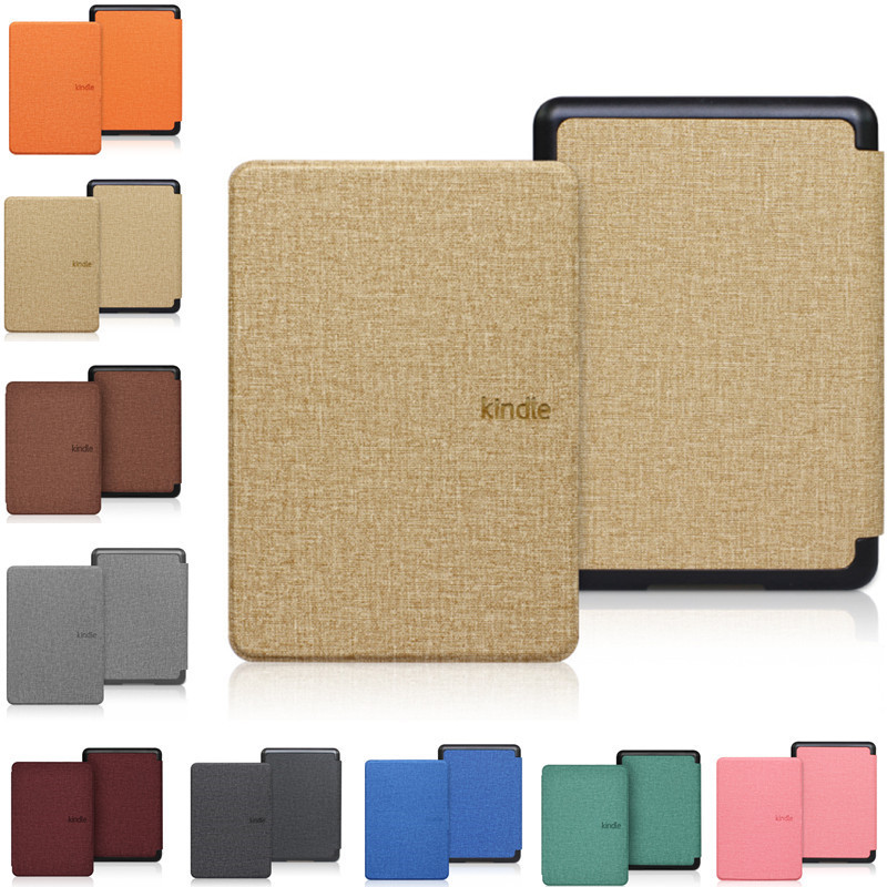 Slim น้ําหนักเบา PU หนังสําหรับ Kindle Paperwhite 5th/6th/7th Generation KPW1/PW2/PW3 6 นิ้วแม่เหล็ก