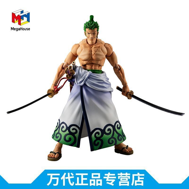 MegaHouse VAH DX Movable Series One Piece Wano Country Zoro Juro Zoro โมเดลฟิกเกอร์
