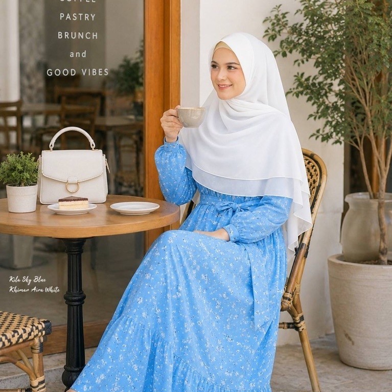 KILA เดรส Michan GAMIS ดอกไม้