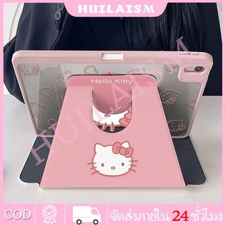 💫พร้อมส่ง💫เคสไอแพด หมุนได้ 360° ลายแมวน้อยสุดน่ารัก พับ 3 ทบ มีช่องเสียบปากกา AIr7 Air6 Gen11 Gen10 pro11