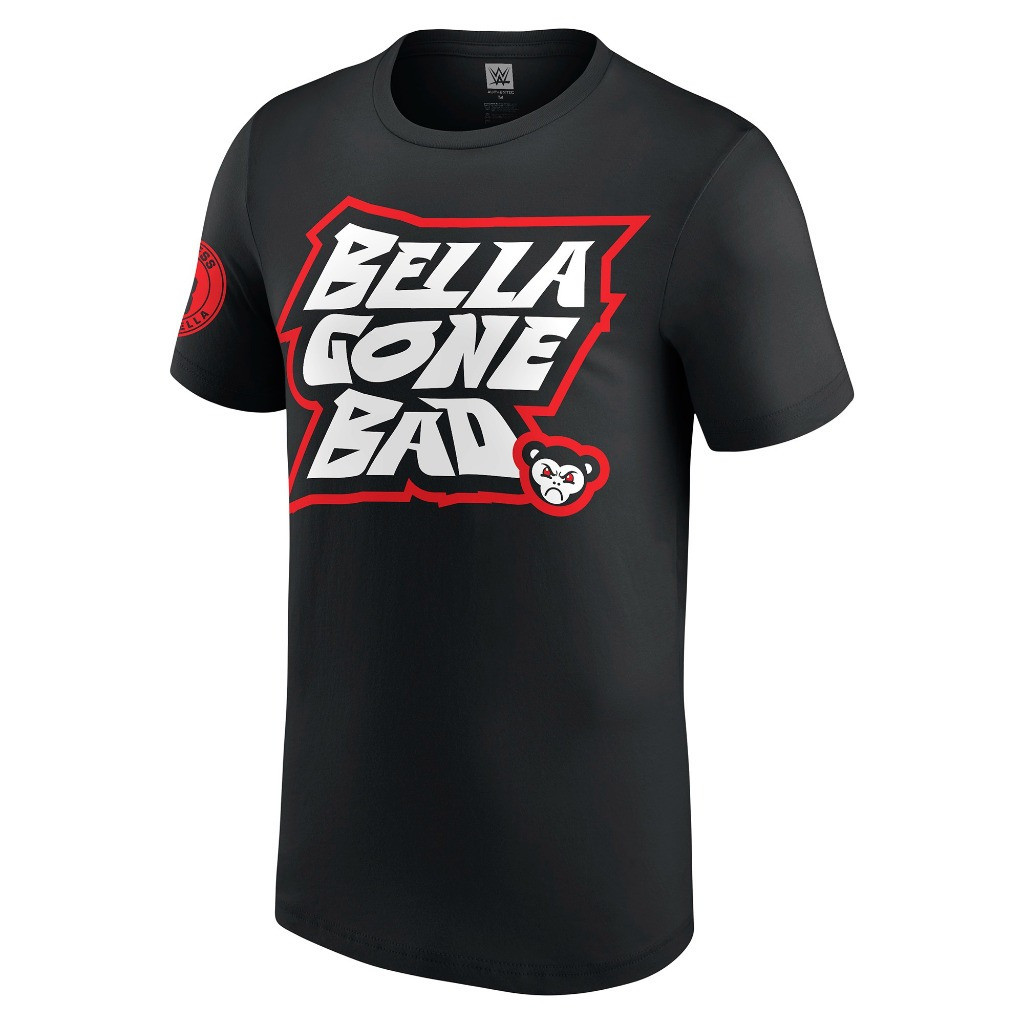 เสื้อยืด Nikki Bella Bella Gone Bad สีดําสําหรับผู้ชาย