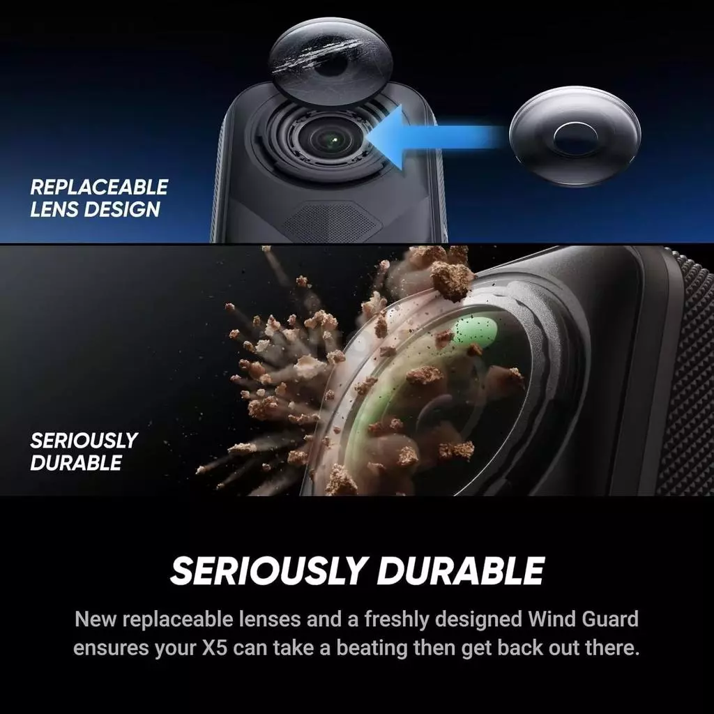 Insta360 X5 กล้องแอคชั่นแคมเมรา 8K thumbnail 7
