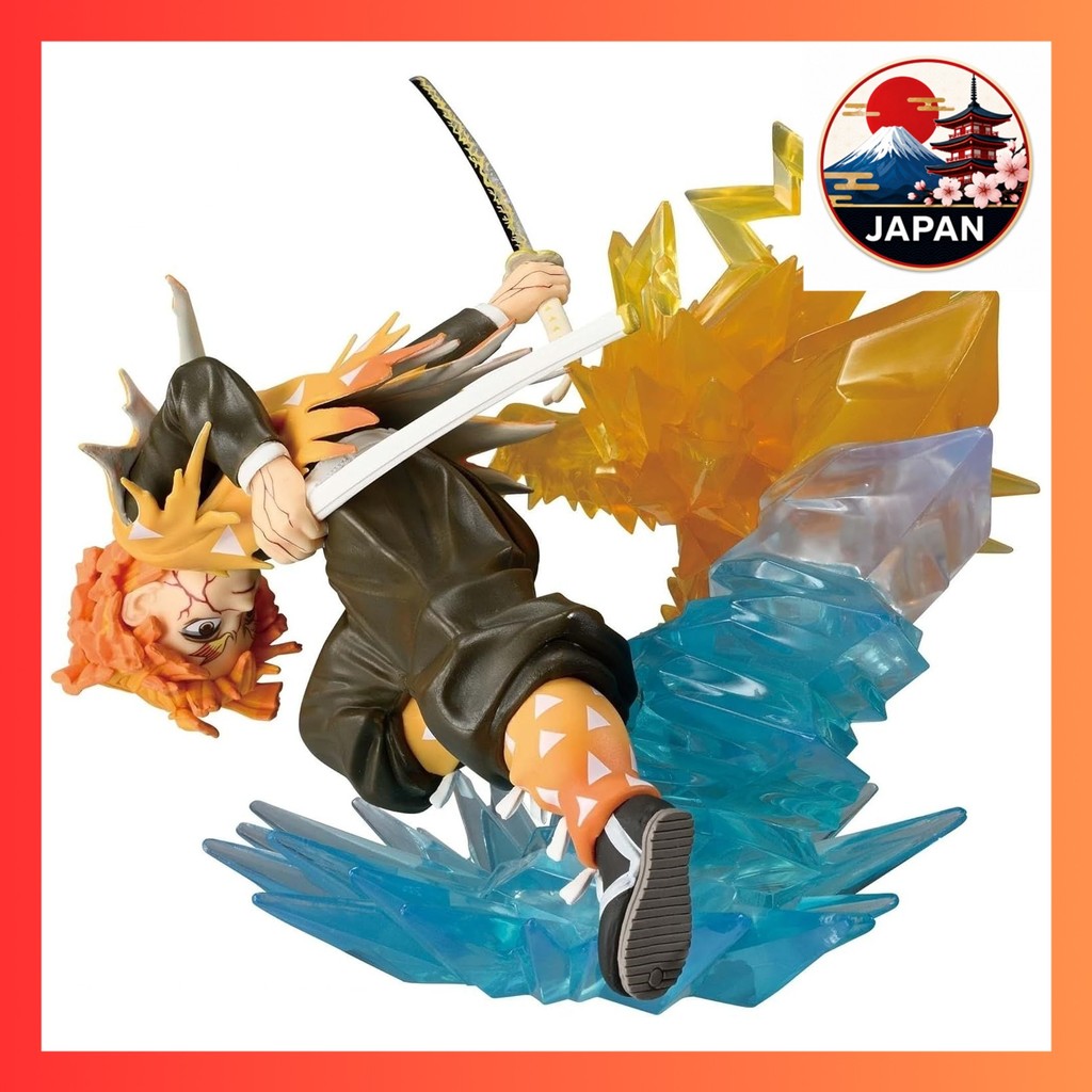 ［Directly from Japan］Demon Slayer: Kimetsu no Yaiba Figure Zenitsu Agatsuma Zenitsu Agatsuma VIBRATI
