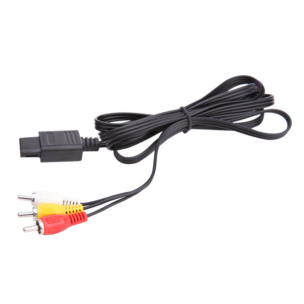 1.8M สาย AV Audio Video สาย AV สาย AV สาย RCA Audio TV Video Cord AV Audio Composite Cable สําหรับ 6