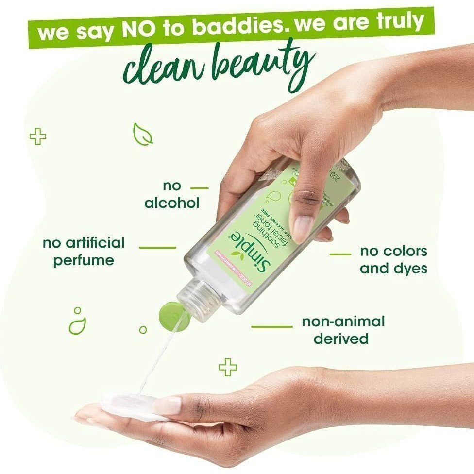 Simple Kind Soothing Facial Toner, 6.7 ออนซ์ (แพ็คเดี่ยว)