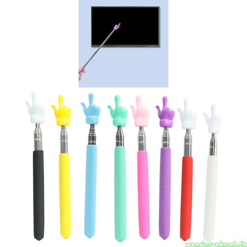 Wonderpakea2 Telescopic Teacher Pointer Stick Retractable Finger Pointer Stick