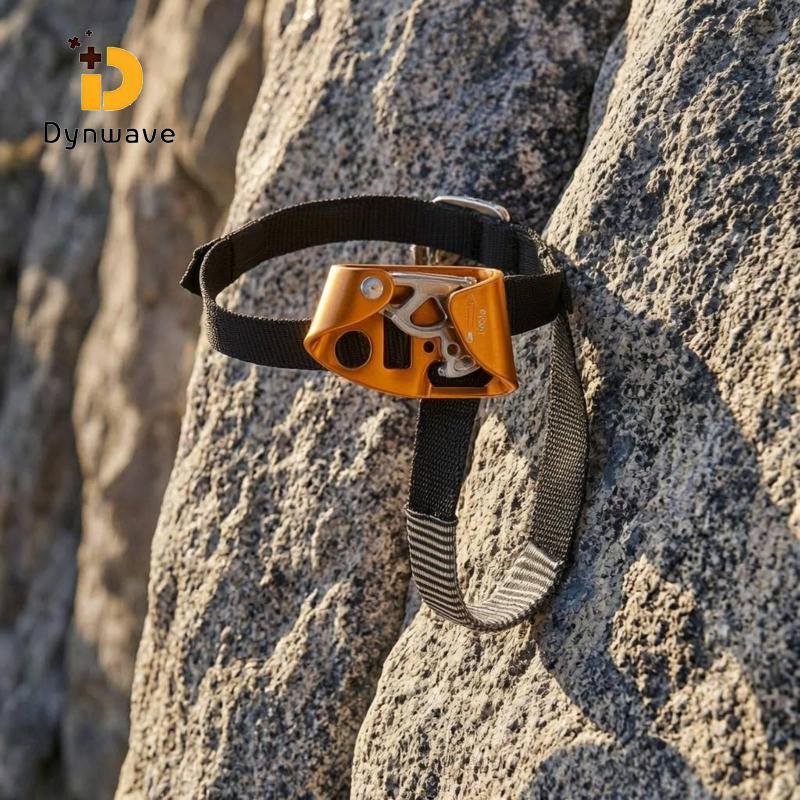 Dynwave Climbing Ascender เชือกเท้าแบบปรับได้ Ascender อุปกรณ์เสริมสําหรับปีนเขาเดินป่า