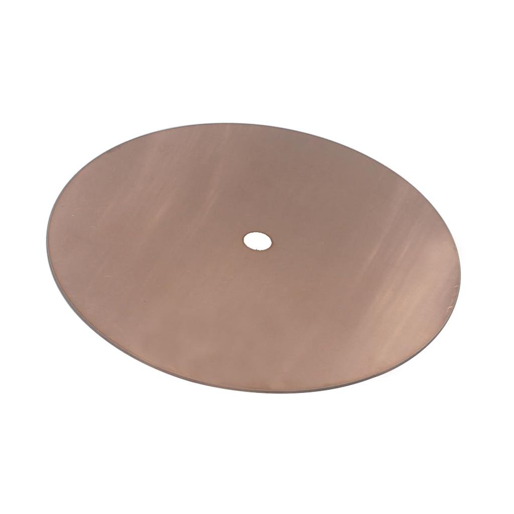 6 "x Arbor 1/2 1/2 แผ่นทองแดง Master Base Lap แผ่น,ทองแดงแบน Lap Disk สําหรับล้อขัดแบน/Backer-Disc/S