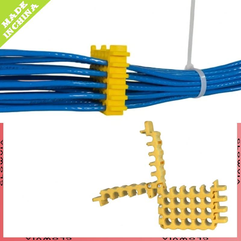 GLO Cable Bundler เครื่องมือจัดระเบียบสําหรับ Cat5 Cat6 Cat7 Machine Room Servers Room
