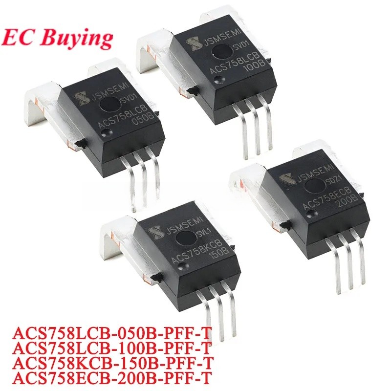5 ชิ้น/1 ชิ้น ACS758 ACS758LCB-050B-PFF-T 5A ACS758LCB-100B 100A ACS758KCB-150B 150A ACS758ECB-200B 