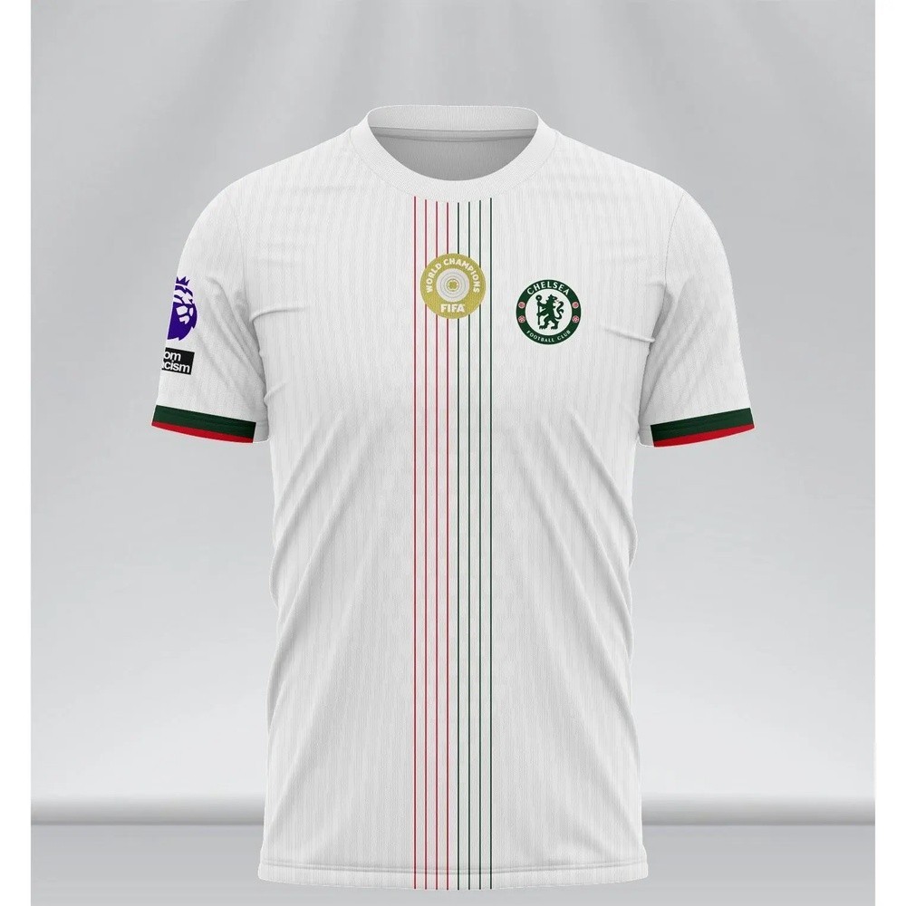 2026 เชลซี เสื้อเจอร์ซีย์ เสื้อเจอร์ซีย์ ระบายอากาศเหงื่อดูดซับพัดลม เสื้อเจอร์ซีย์