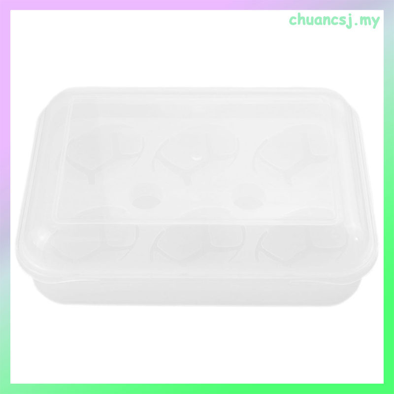 กล่องเก็บของ Eggs 6-count Container Camping Holder