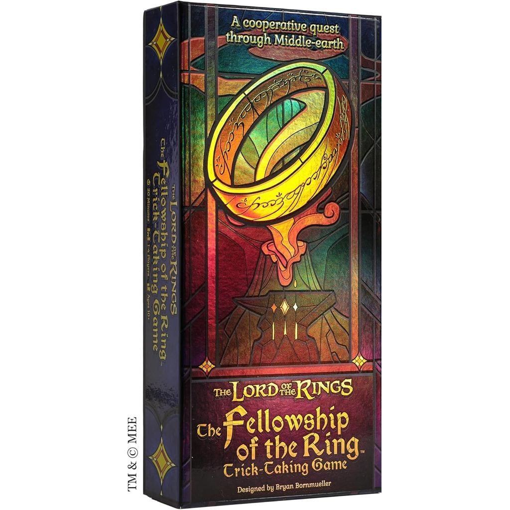AsmodeeTheLordoftheRingsTheFellowshipoftheRingTrick-TakingGame|การ์ดอะคูสติกผจญภัย!StrategyGameforKi
