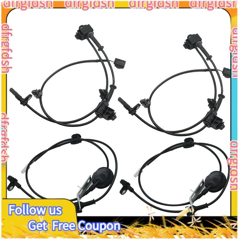 D & F4PCS ด้านหน้าด้านหลัง R/L B45G4371Y B45A4370X ความเร็วล้อเซ็นเซอร์ ABS สําหรับ 3 L4 2.0 2.5 1.5
