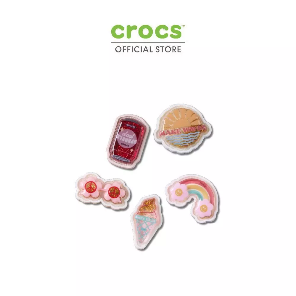 CROCS ตัวติดรองเท้า JIBBITZ™ SQUISH FILLED SUMMER 5 PACK รุ่น 10018564 - MULTICOLOR