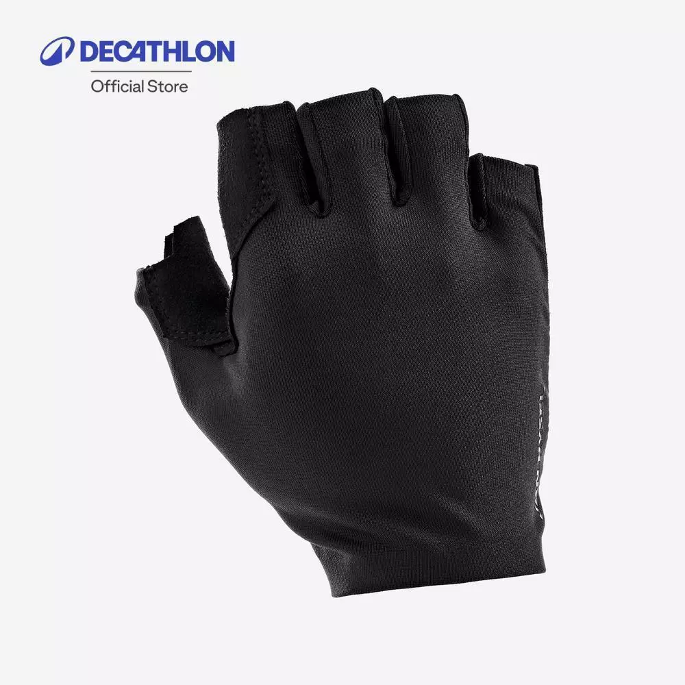 Decathlon Road 100 Cycling Gloves ถุงมือปั่นจักรยานเสือหมอบรุ่น Road 100 - Black