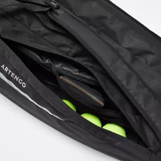 Decathlon Tennis Bag Xl Team 12 Rackets กระเป๋าเทนนิสสำหรับใส่แร็คเกต 12 อันรุ่น Xl Team - Black/Grey
