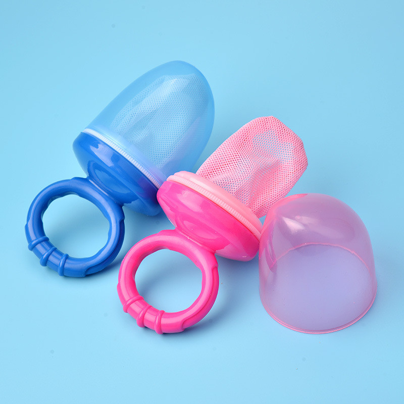 Baby Bite Fun กระเป๋าสุทธิผักผลไม้ Fun Pacifier อาหารเสริมเด็กตาข่ายผลไม้ Chewable ภาชนะบรรจุอาหาร 2