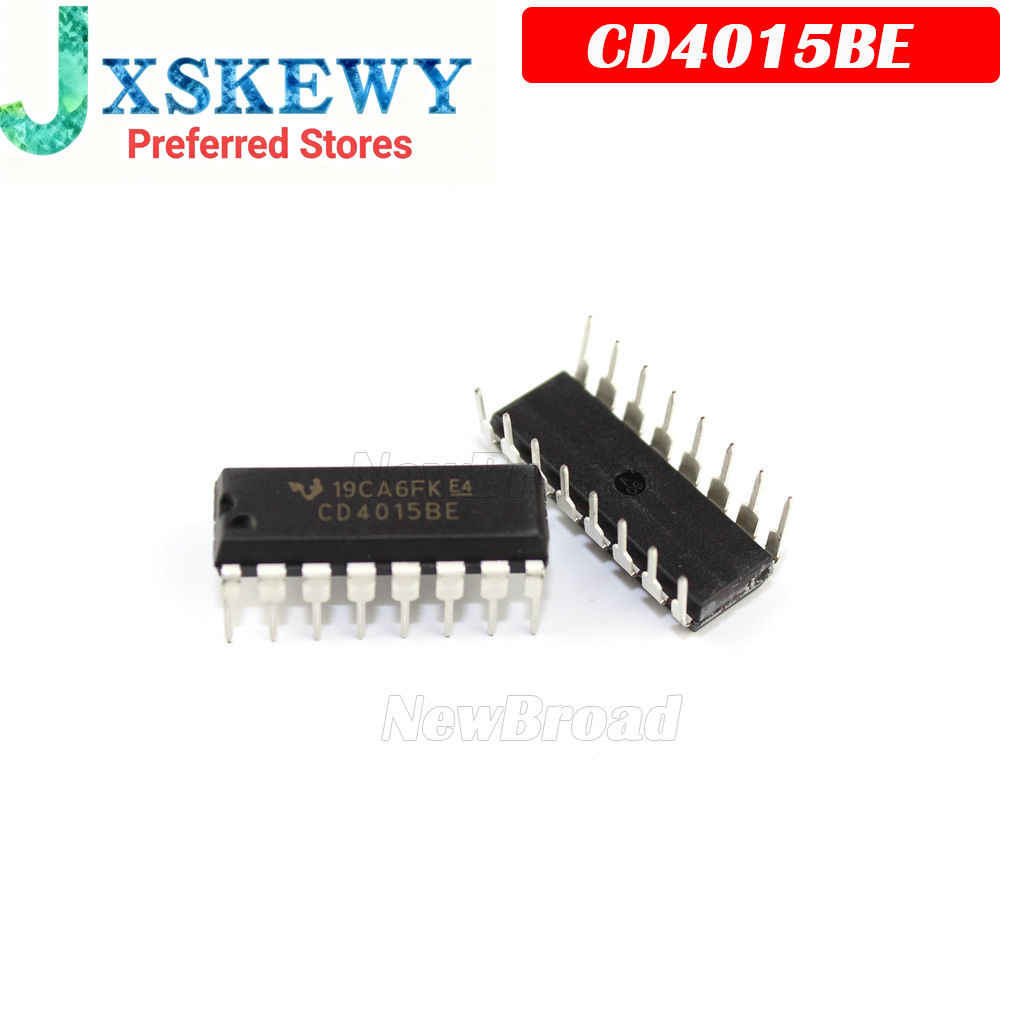10PCS CD4015BE DIP16 CD4015 DIP 4015BE DIP-16 IC ใหม่และต้นฉบับ