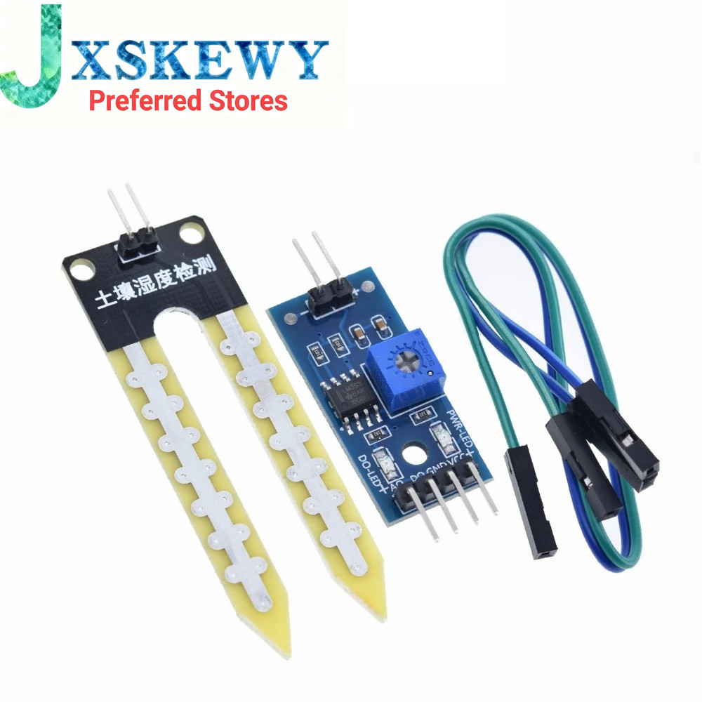 ความชื้นดินโมดูลตรวจจับอัจฉริยะอิเล็กทรอนิกส์ดิน DIY Sensor สําหรับ Arduino Moisture โมดูลหุ่นยนต์เห