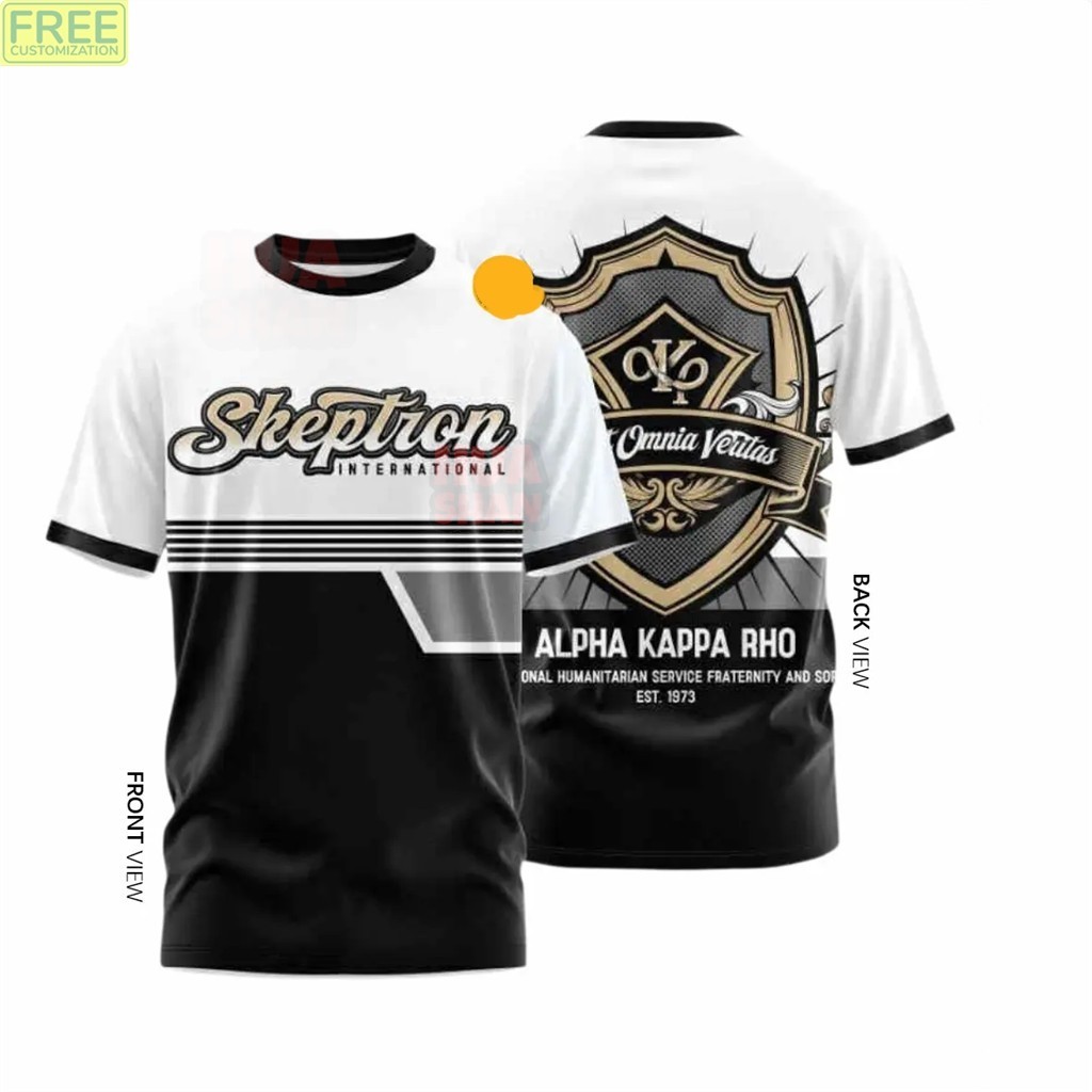 ฟรี CUSTOMIZATIONAlpha Kappa Rho AKP Fraternity Established 1973 53rd Anniversary เสื้อยืดสําหรับชาย