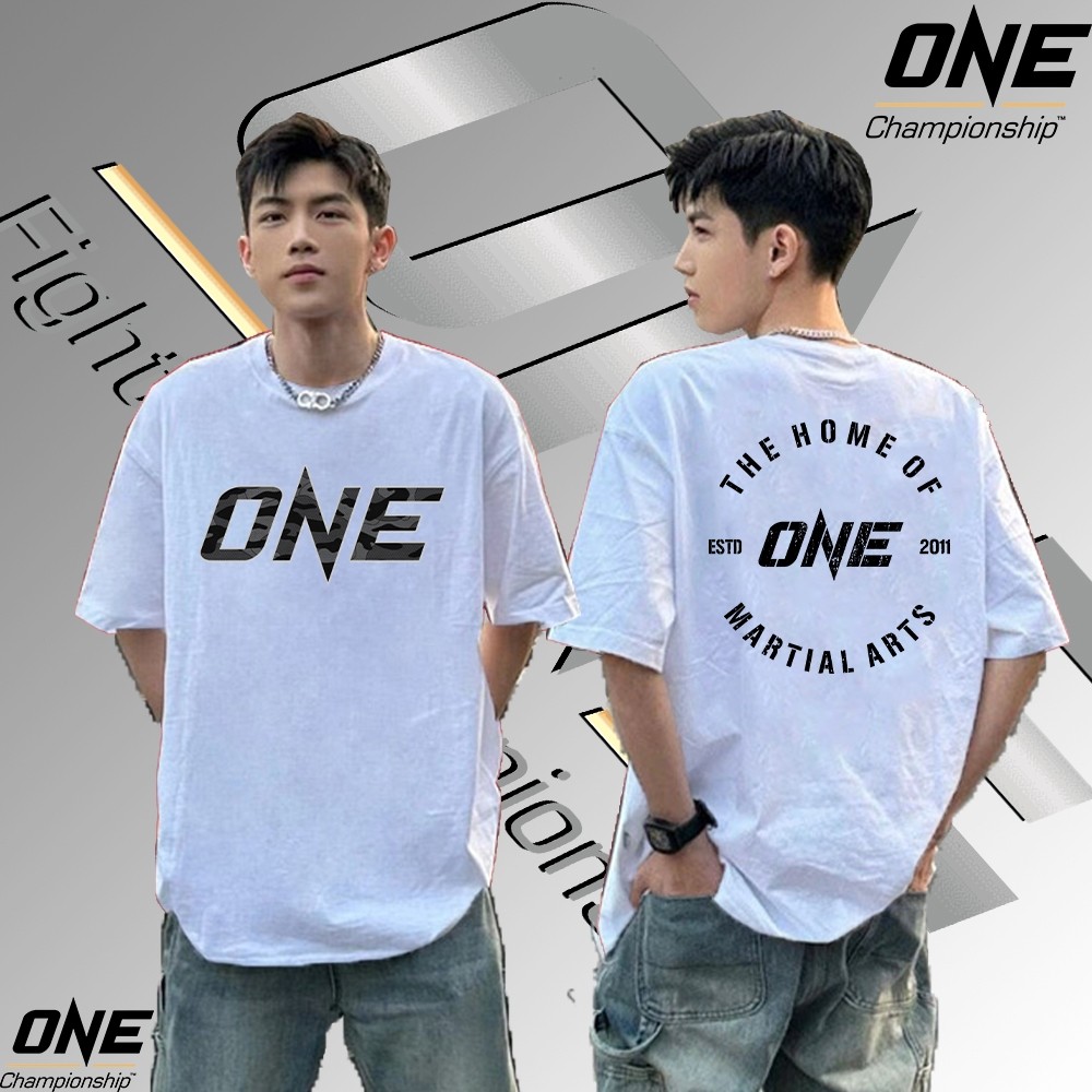 Burtเสื้อ One Championship T-shirt ผ้า  ใส่สบาย ไม่หด ไม่ย้#014