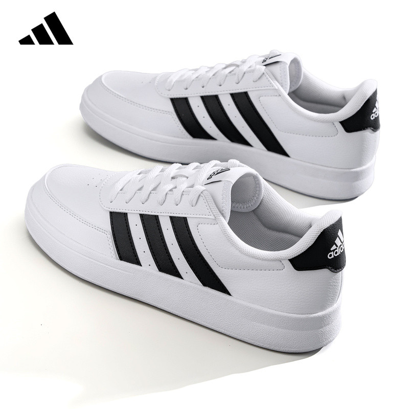 รองเท้าผ้าใบ Adidas ของแท้สำหรับผู้ชายและผู้หญิง รุ่นใหม่ ทรง Low-top สีขาว รุ่น HP9426
