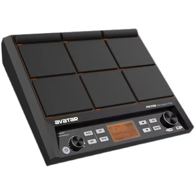 P9NY ยี่ห้อใหม่คุณภาพสูง Percussion PD705 Pad 9 Tigger กลองไฟฟ้าชุด 613 ชนิดของ Timbre
