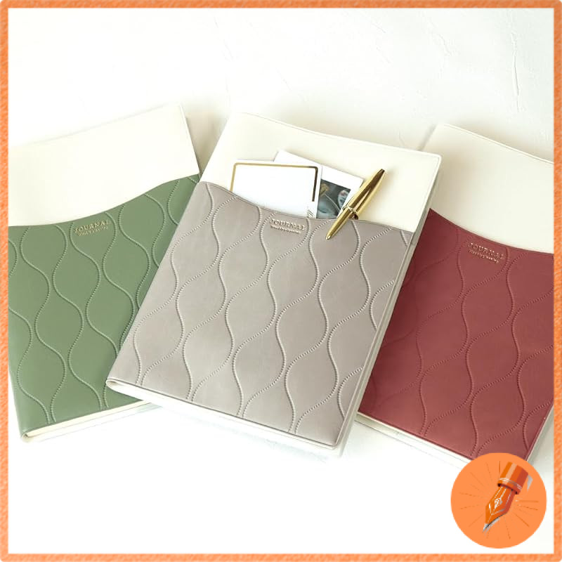Labo Clip 2027 B6 Weekly Block Planner with Quilted Pocket - January Start