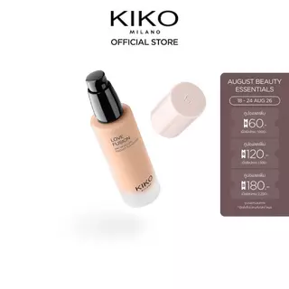 KIKO MILANO Love Fusion 24H Moisture Radiant Foundation รองพื้นเติมความชุ่มชื้น ติดทนนาน 16 ชั่วโมง พร้อมฟินิชผิวโกลว์