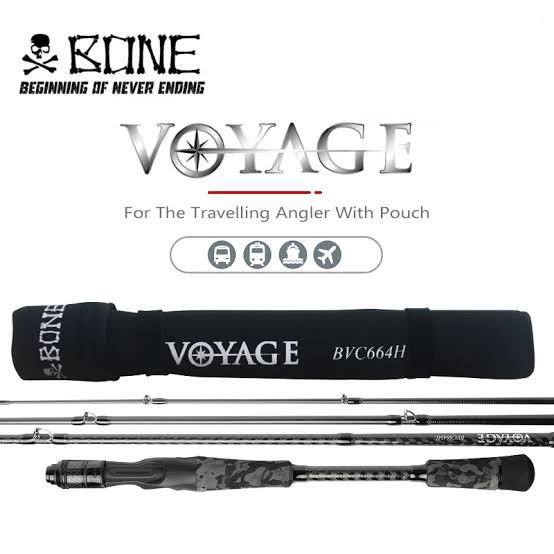 คัน BONE VOYAGE Cast Travel คันเบท/สปิน (4 ท่อน)