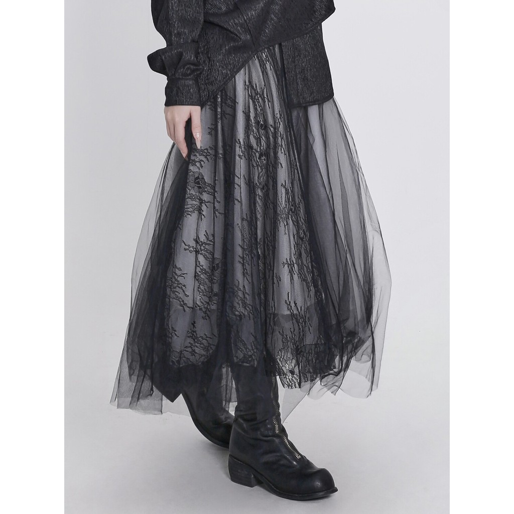 ซ่อน Seeking Yamamoto สไตล์ Dark สไตล์ yoji ฤดูใบไม้ร่วงผลิตภัณฑ์ใหม่อุตสาหกรรมหนักผ้าพันคอสี่ชั้นยื