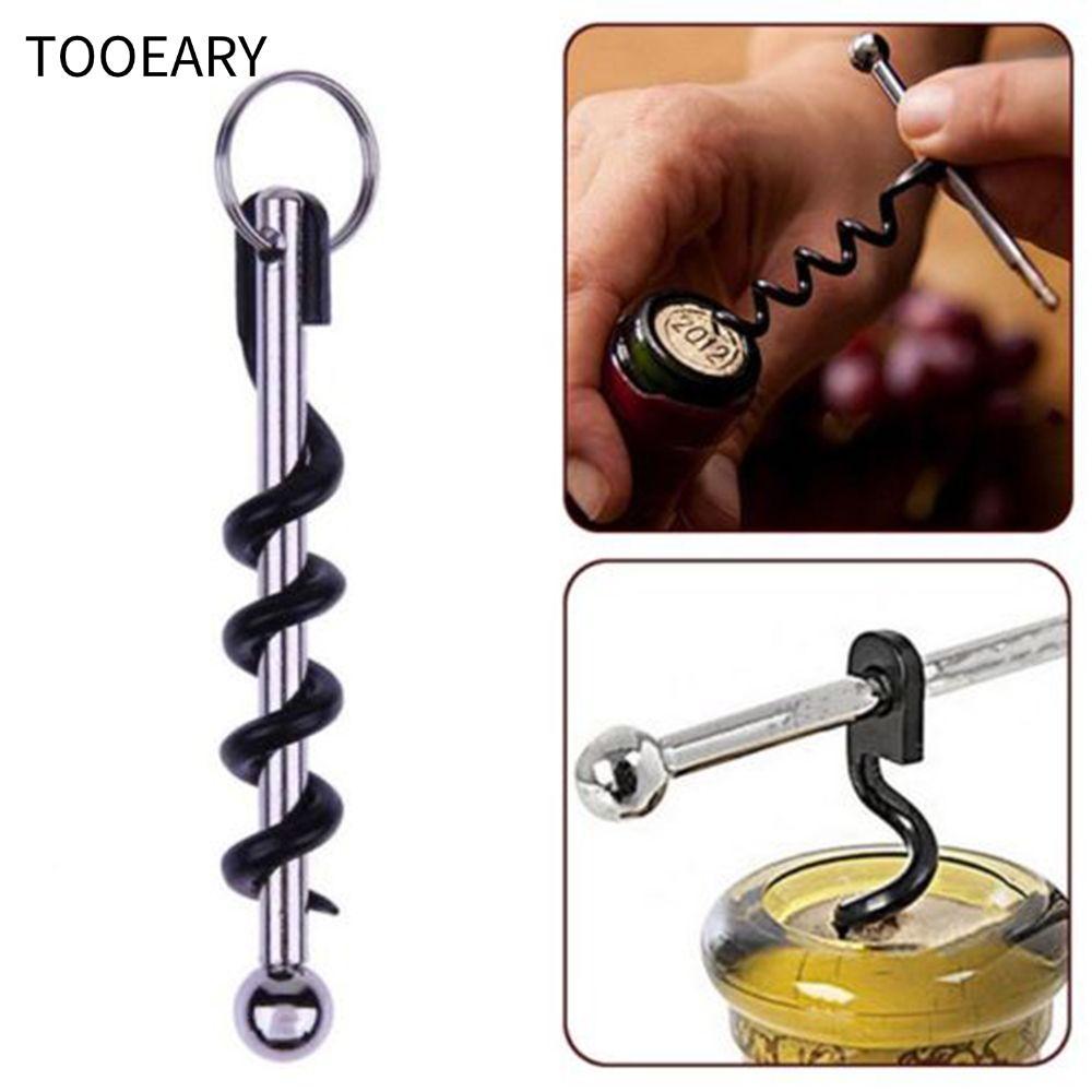 TAINAKARITSU Cork Puller สแตนเลสกลางแจ้งแบบพกพา Corkscrew