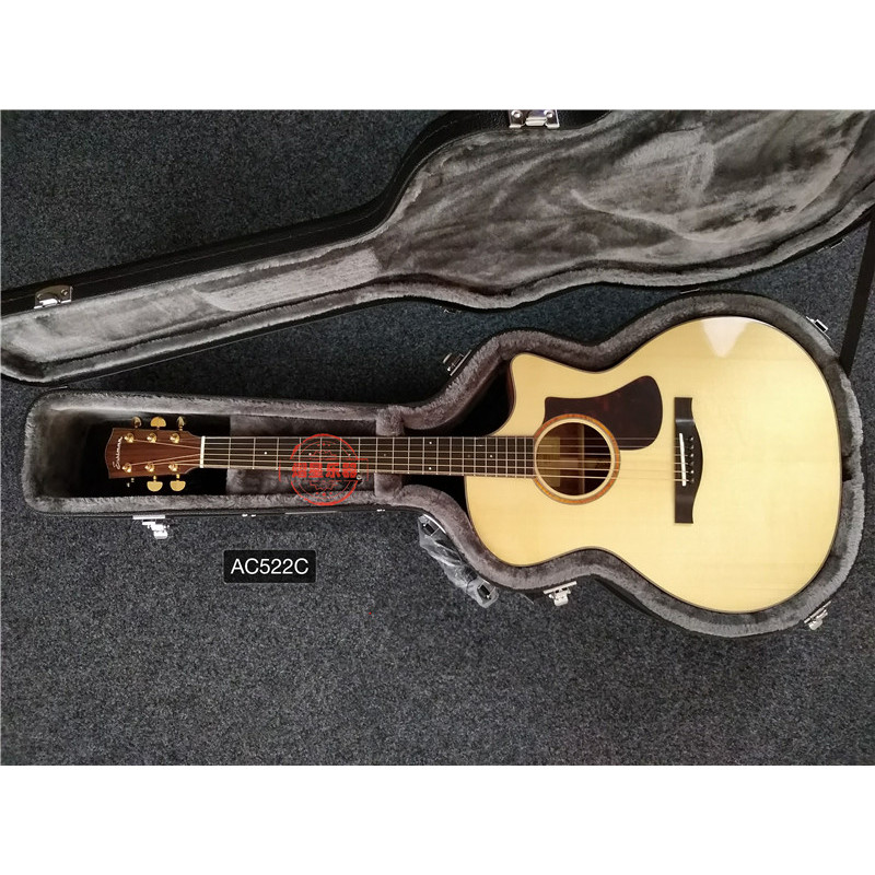 Yixing เครื่องดนตรี Eastman Eastman Eastman AC522C เพลงประกอบต้นฉบับทั้งหมดกีต้าร์โปร่งเดี่ยวของแท้ส