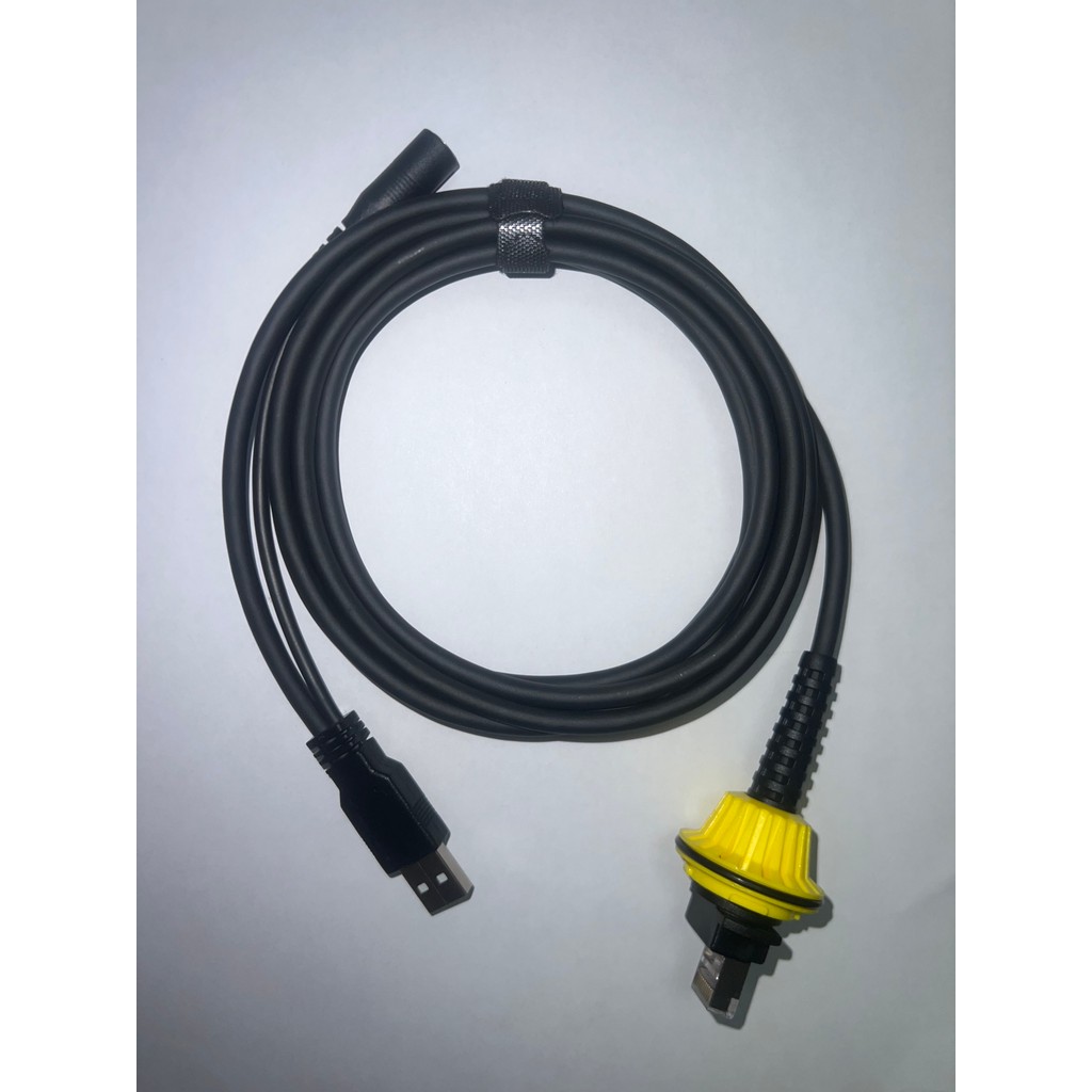 DataMan 8500 Series เครื่องอ่านรหัสมือถืออุตสาหกรรม Scanning Gun DM8500-USB-00 สายเชื่อมต่อ