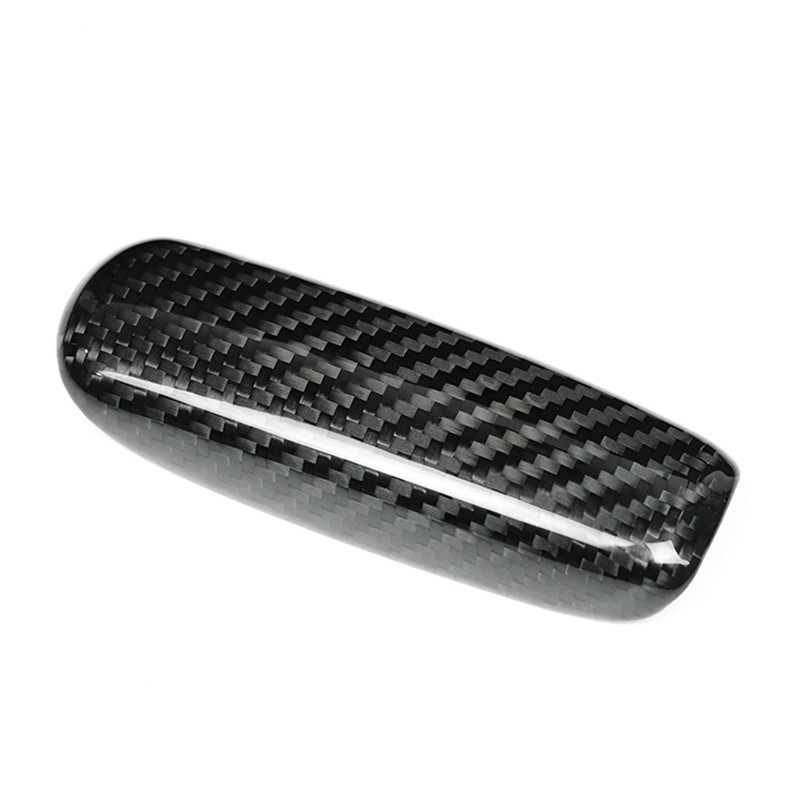 รถ Handbrake Grips ฝาครอบป้องกันคาร์บอนไฟเบอร์แท้สําหรับ R171 2004-2010 อุปกรณ์เสริม