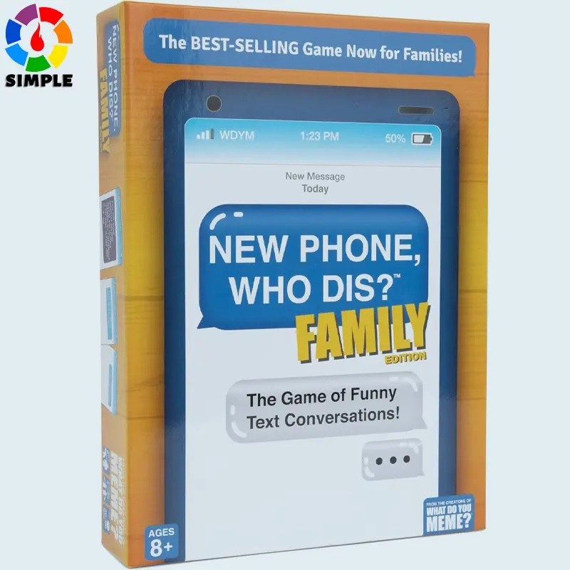 WHAT DO YOU MEME? โทรศัพท์ใหม่ใครผิด? Family Edition - เกมปาร์ตี้ครอบครัวข้อความข้อความ