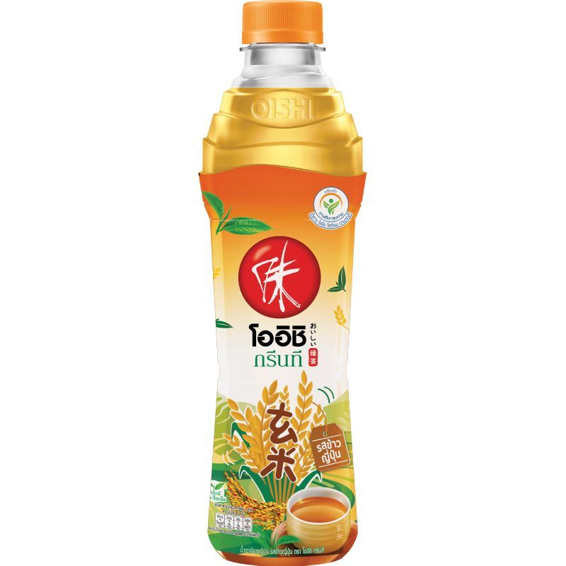 โออิชิชาเขียวรสข้าวญี่ปุ่น 800มล. Oishi Green Tea Genmai 800ml. [หมายเลขบาร์โค้ด 8854698010405]