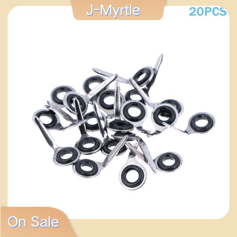 J-Myrtle 20PCS MKG 1.0S 1.5S 2.0S 3.0S Miniature Guide Series Non เซรามิคแหวนรุ่นตกปลา Rod Repair Gu