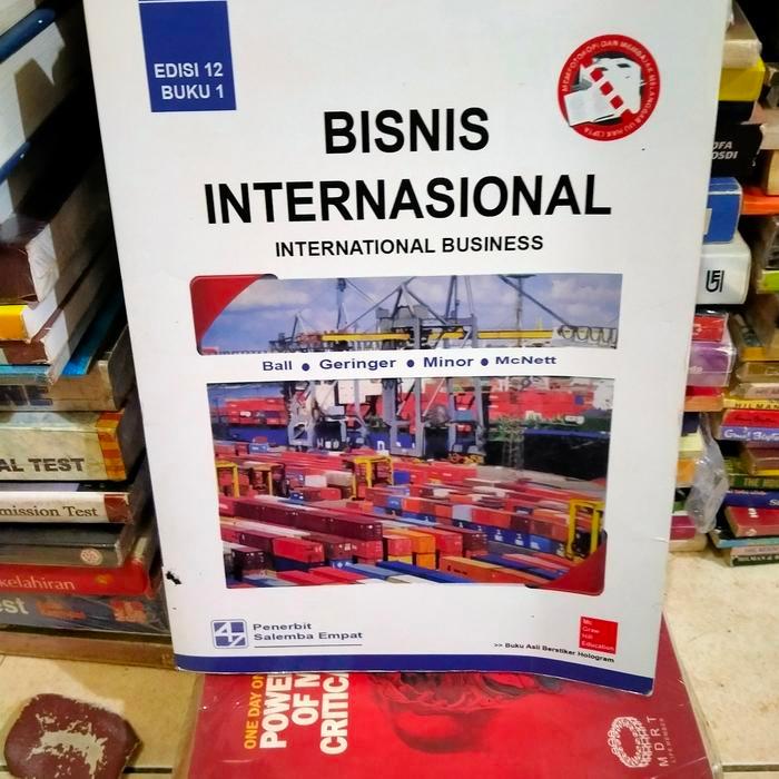 INTERNATIONAL BUSINESS BOOK 12TH EDITION BOOK 1 BALL