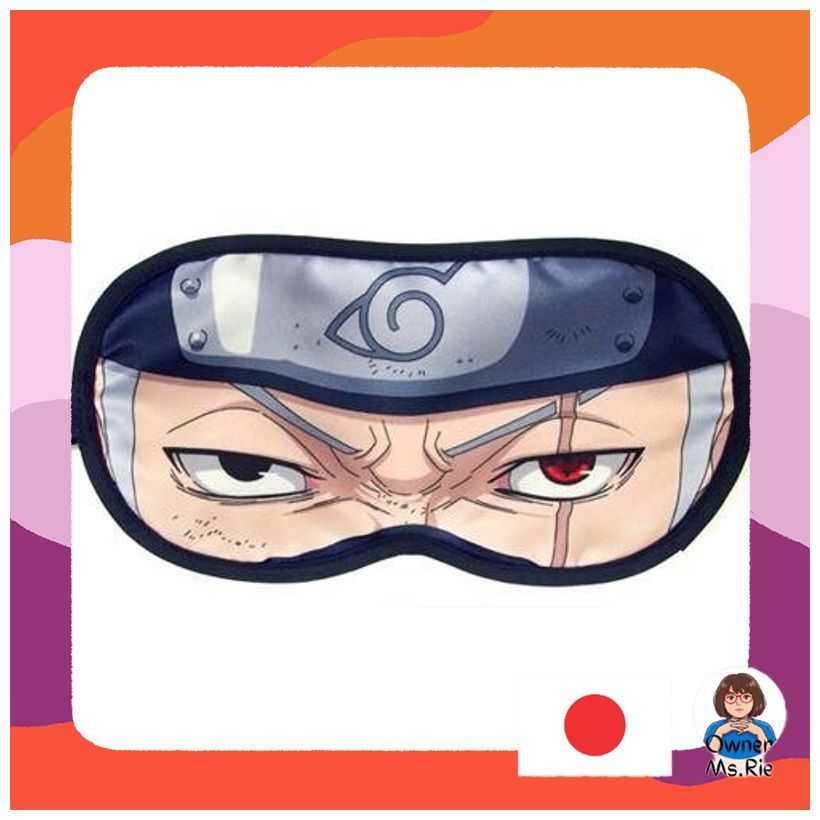 NARUTO Shippuden Hatake Kakashi Eye Mask Sleep Mask Cosplay Accessory