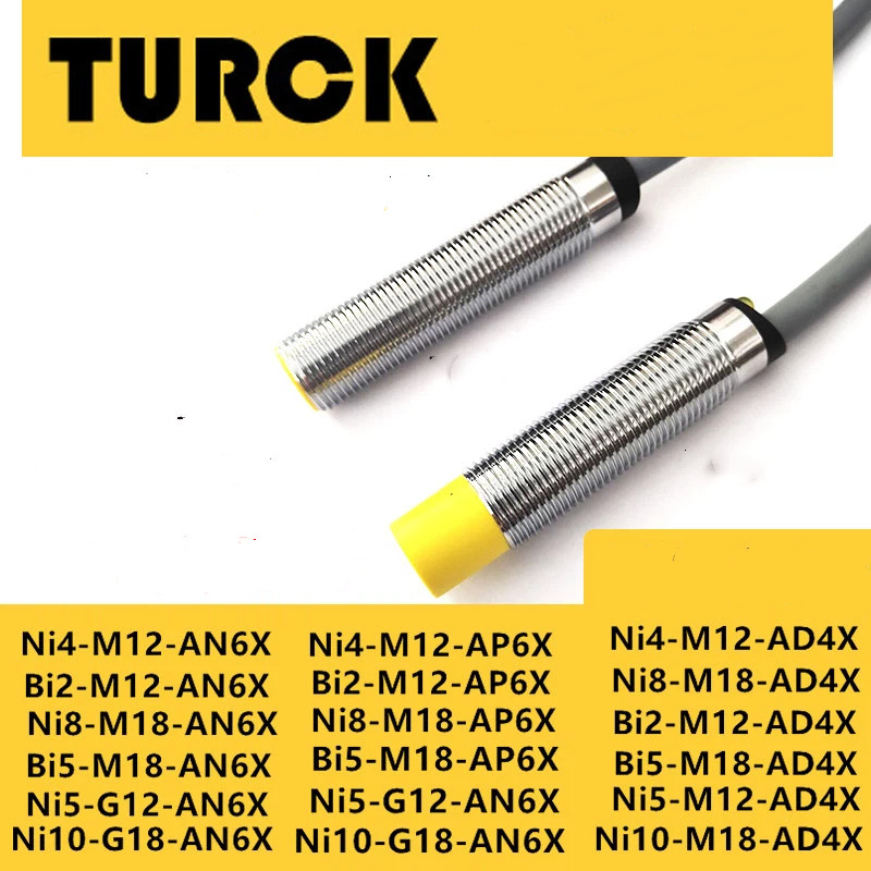 TURCK TURCK TURCK Proximity Switch BI2 NI4-M12-AN6X AP6X NI8-M18-AN6X-H1141