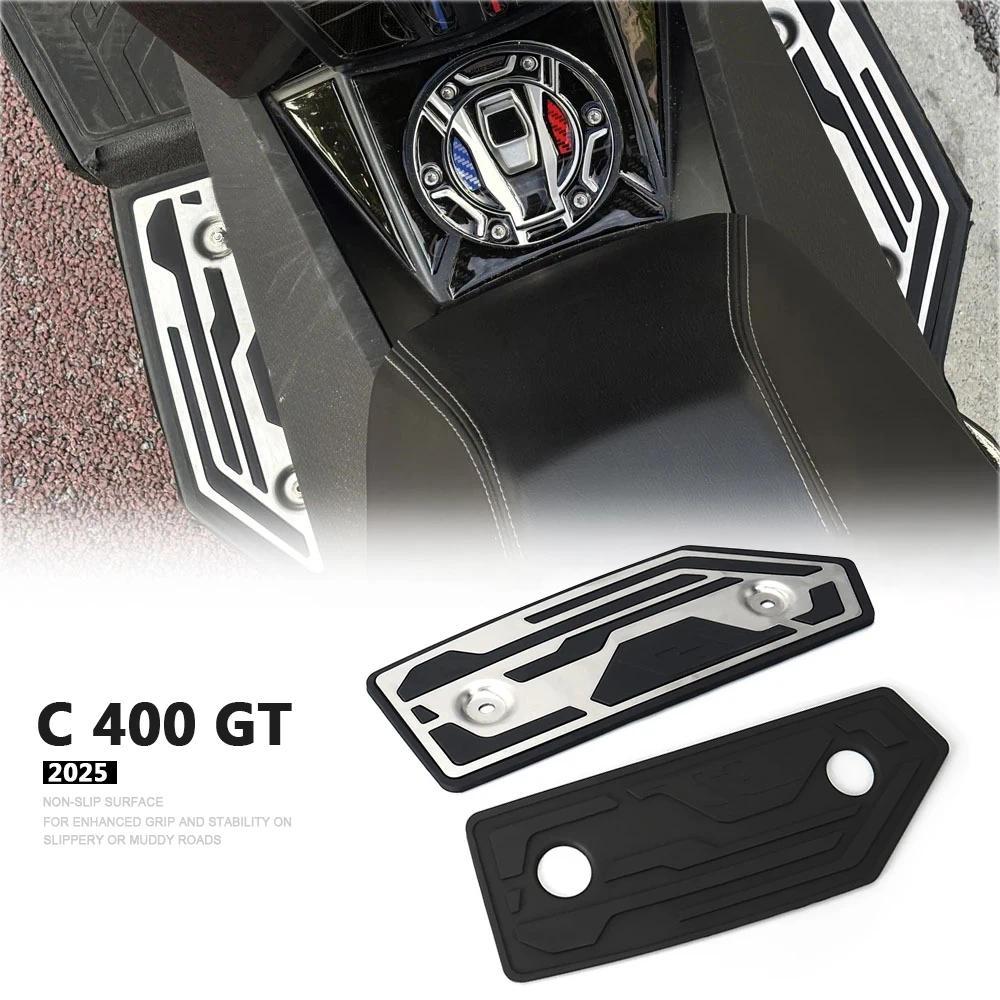 สําหรับ BMW C 400 GT C400 GT C 400GT C400GT 2025 รถจักรยานยนต์ Footrests ชุดเท้าเหยียบ Footboard แผ่