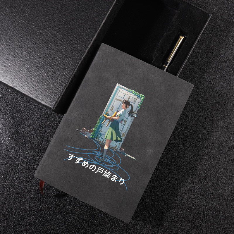 Suzuya Journey Makoto Shinkai Suzuya บัญชีอะนิเมะ Merchandise โน้ตบุ๊คสองมิติการ์ตูนอะนิเมะ Notepad 